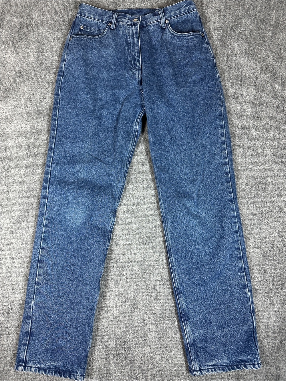 Vintage Woolrich Fleece Lined High Rise Dark Denim Jeans Women’s Size 10